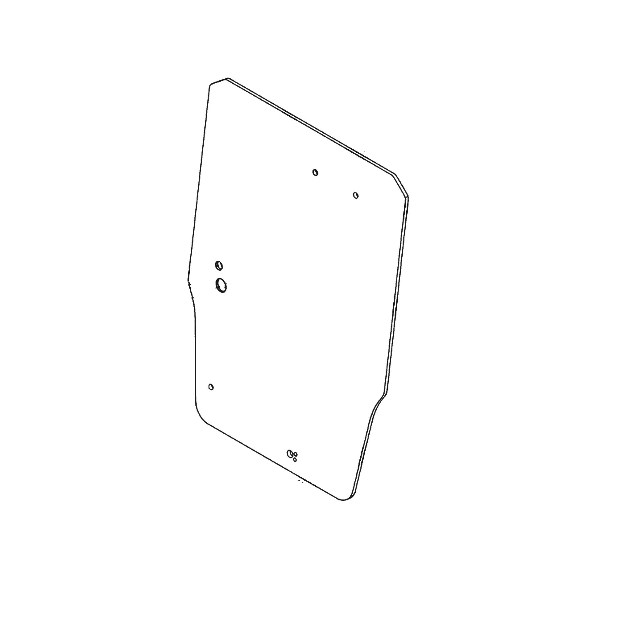 Takeuchi Front Glass 0668600249 – EquipmentShare Parts Store