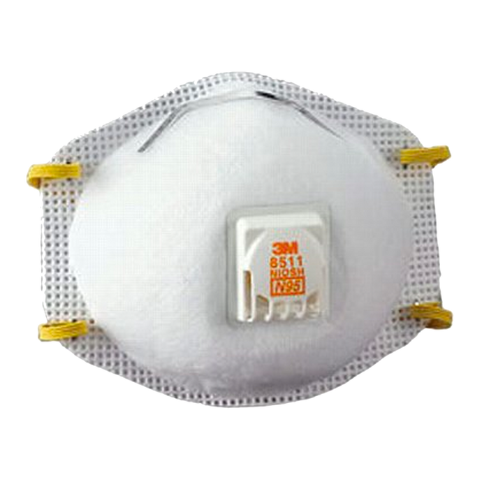 3M N95 Particle Respirator (10 Pack) 3M-7000002056
