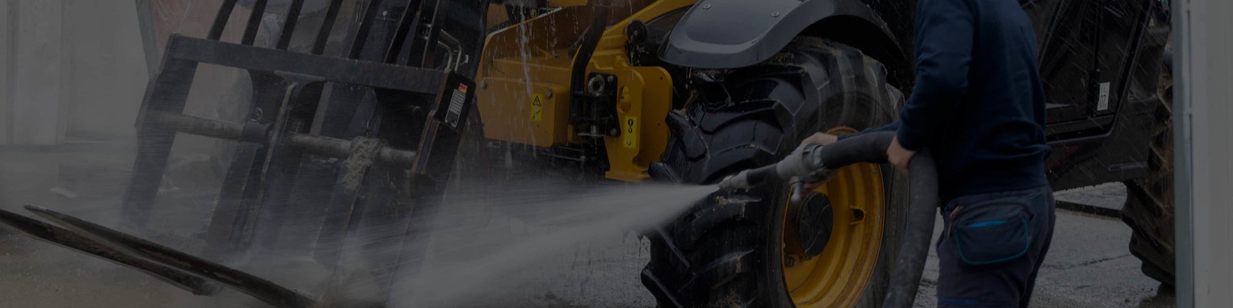 How to Wash Heavy Construction Equipment