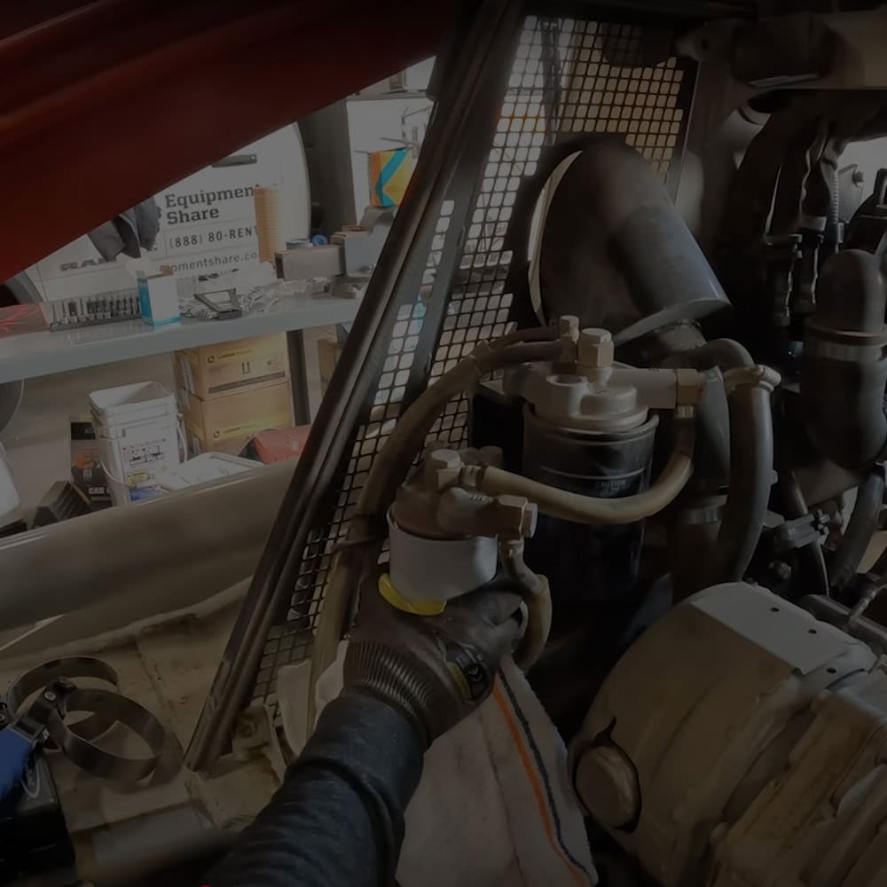 Takeuchi TL8 DIY Filter Change