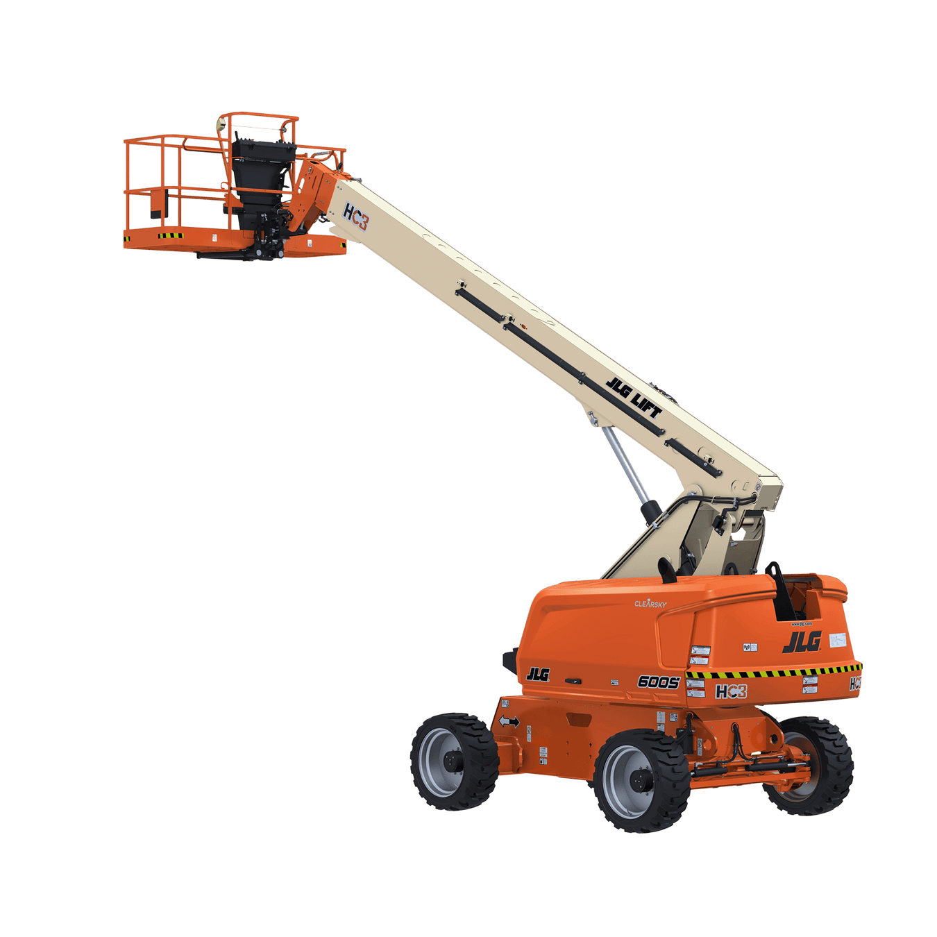 JLG 600S 4WD Telescopic Boom Lift Parts