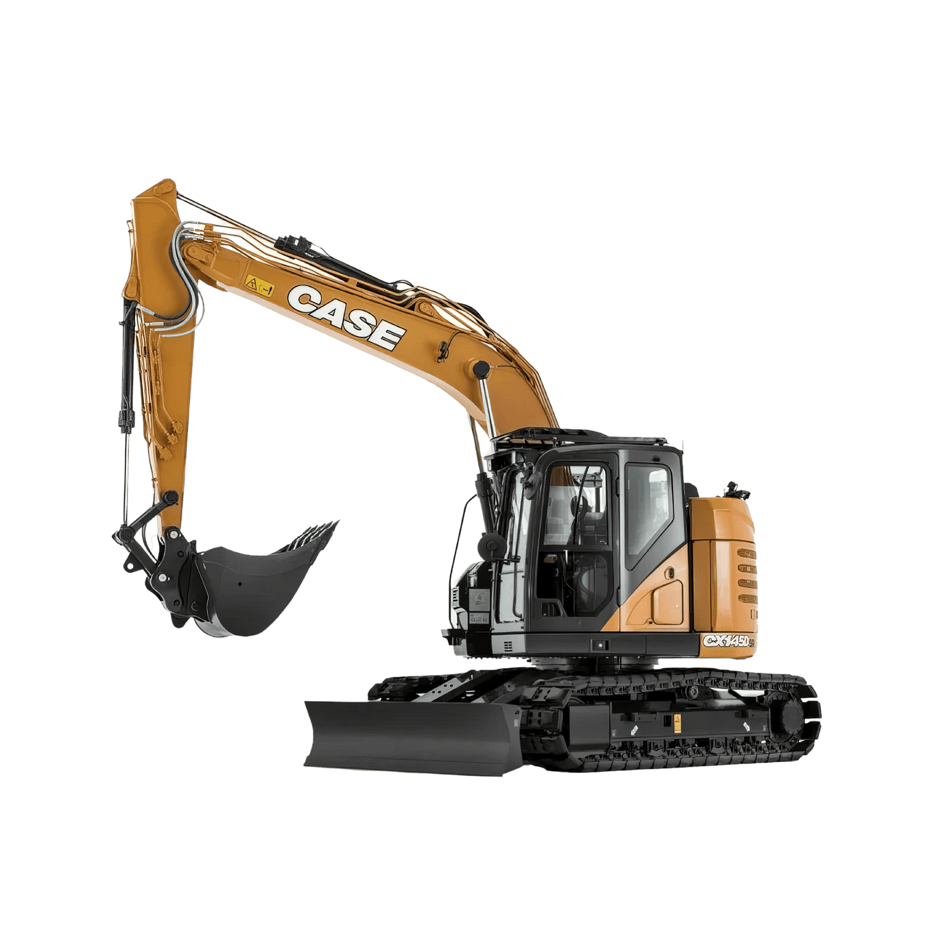 CASE CX145D Track Excavator 