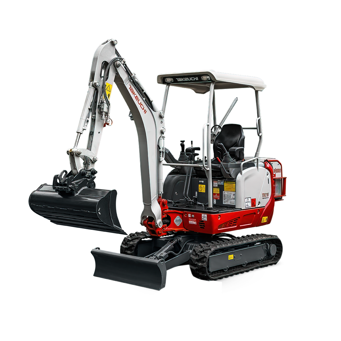 Takeuchi TB216H Compact Hydraulic Excavator Parts — EquipmentShare