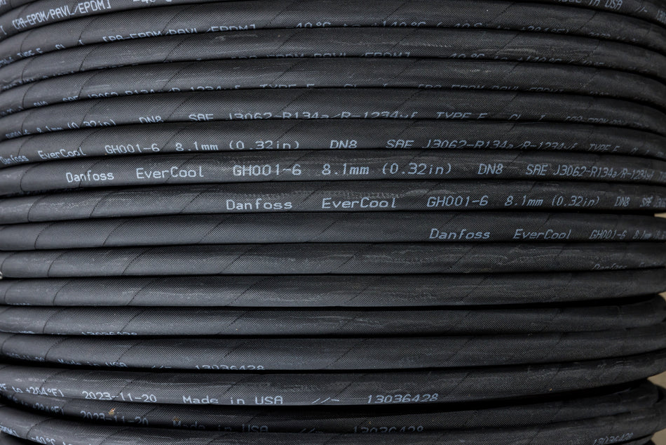 EZ Clip Aeroquip AC Hose #6 GH001-6 Bulk Spool 560' 10-1-0002