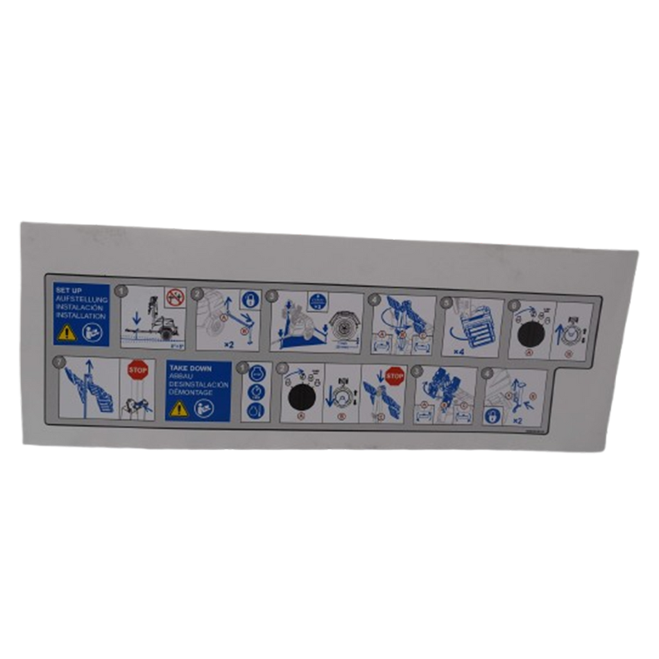 Generac Decal - Operation - MLT6SM/SKDS (Electric) 10000035325