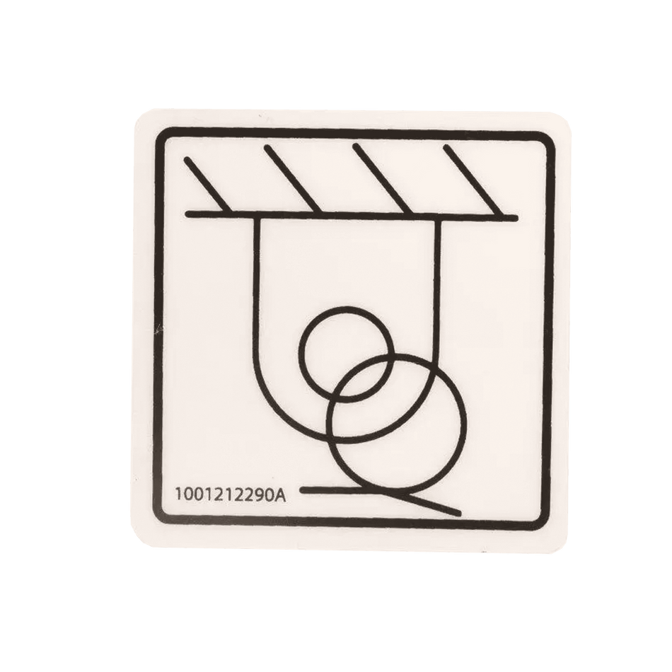JLG Decal, Tie Down 1001212290