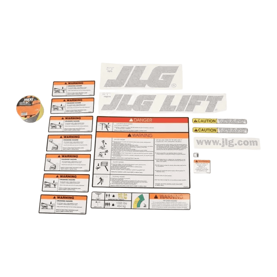 JLG 600S/660SJ Platform Decal Kit 1001272199