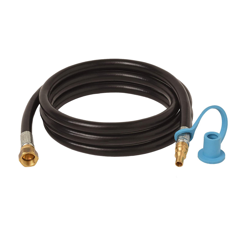 Flame King RV, Van, Trailer Low Pressure Quick Connect 72 Inch, 3/8 Inch ID Female SAE Gas Flare Fitting
