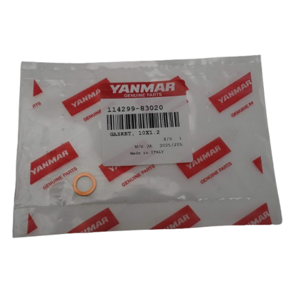 Yanmar Gasket, 10X1.2 114299-83020