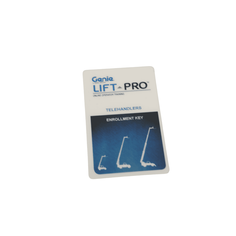 Genie Telehandlers Enrollment Key 1259260CARDGT