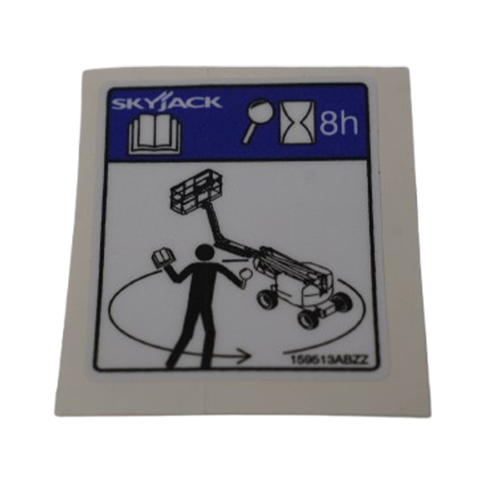 Skyjack Daily Maintenance Checklist Label (VL) 159513