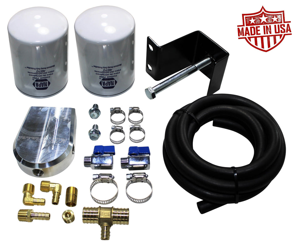 KB Diesel Engine Coolant Filter Kit for 2003-2007 5.9l Dodge Cummins