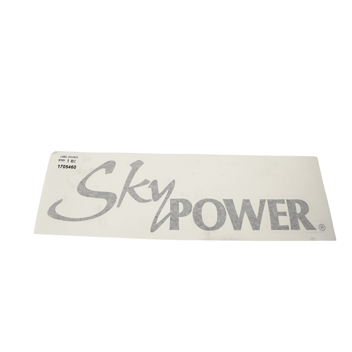 JLG Sky Power Decal 1705460