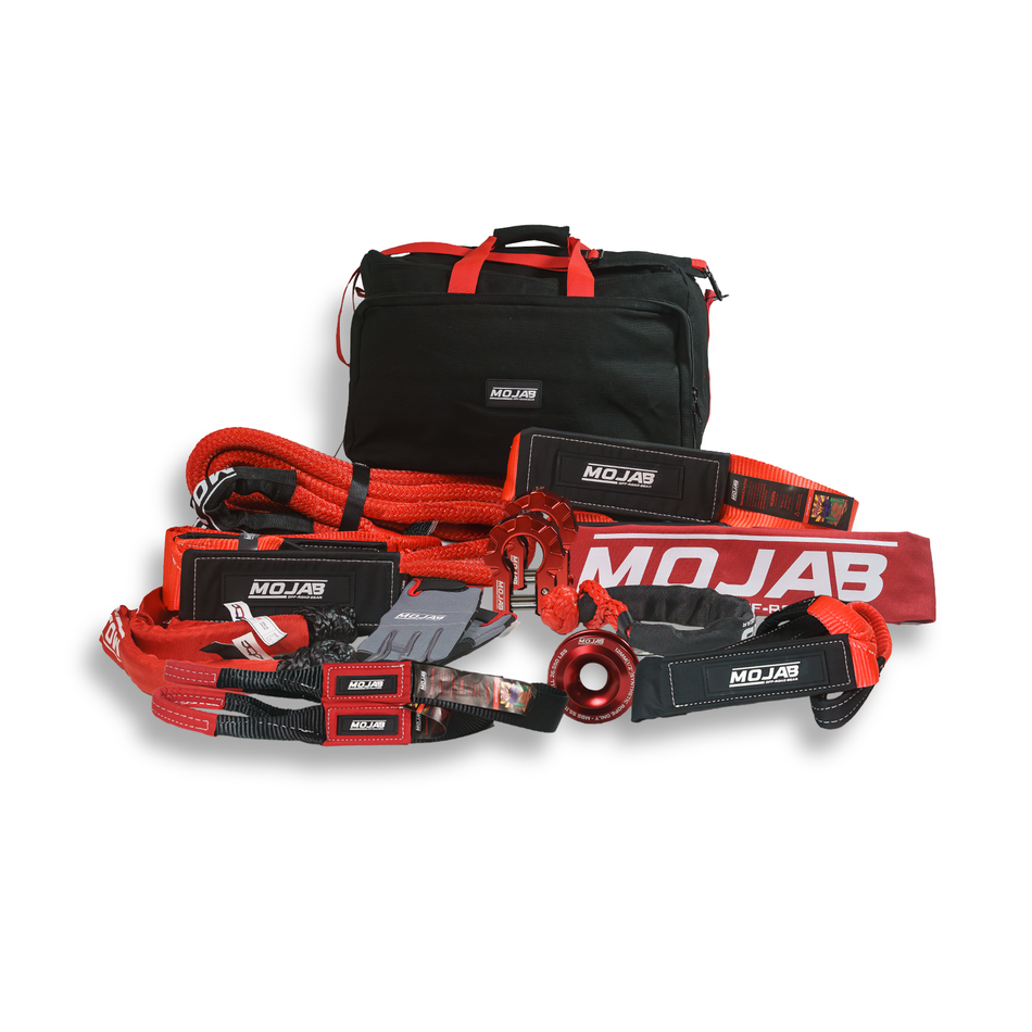 MOJAB Extreme Recovery Kit (14 items + 9 storage bags + 4 Velcro tapes)