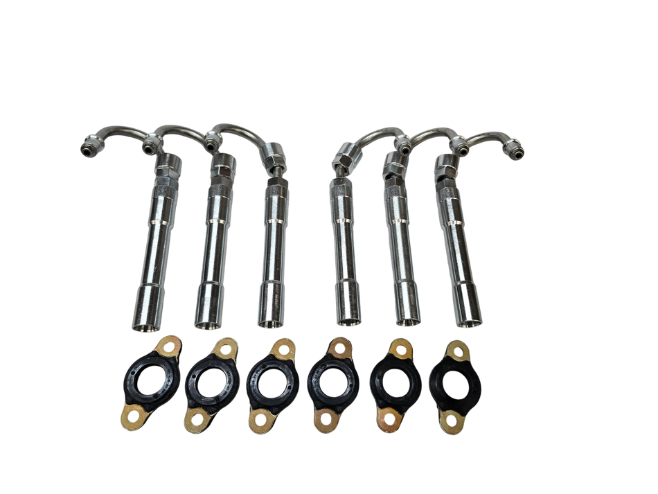 KB Diesel Fuel Injector Line Set for Detroit Diesel DD15
