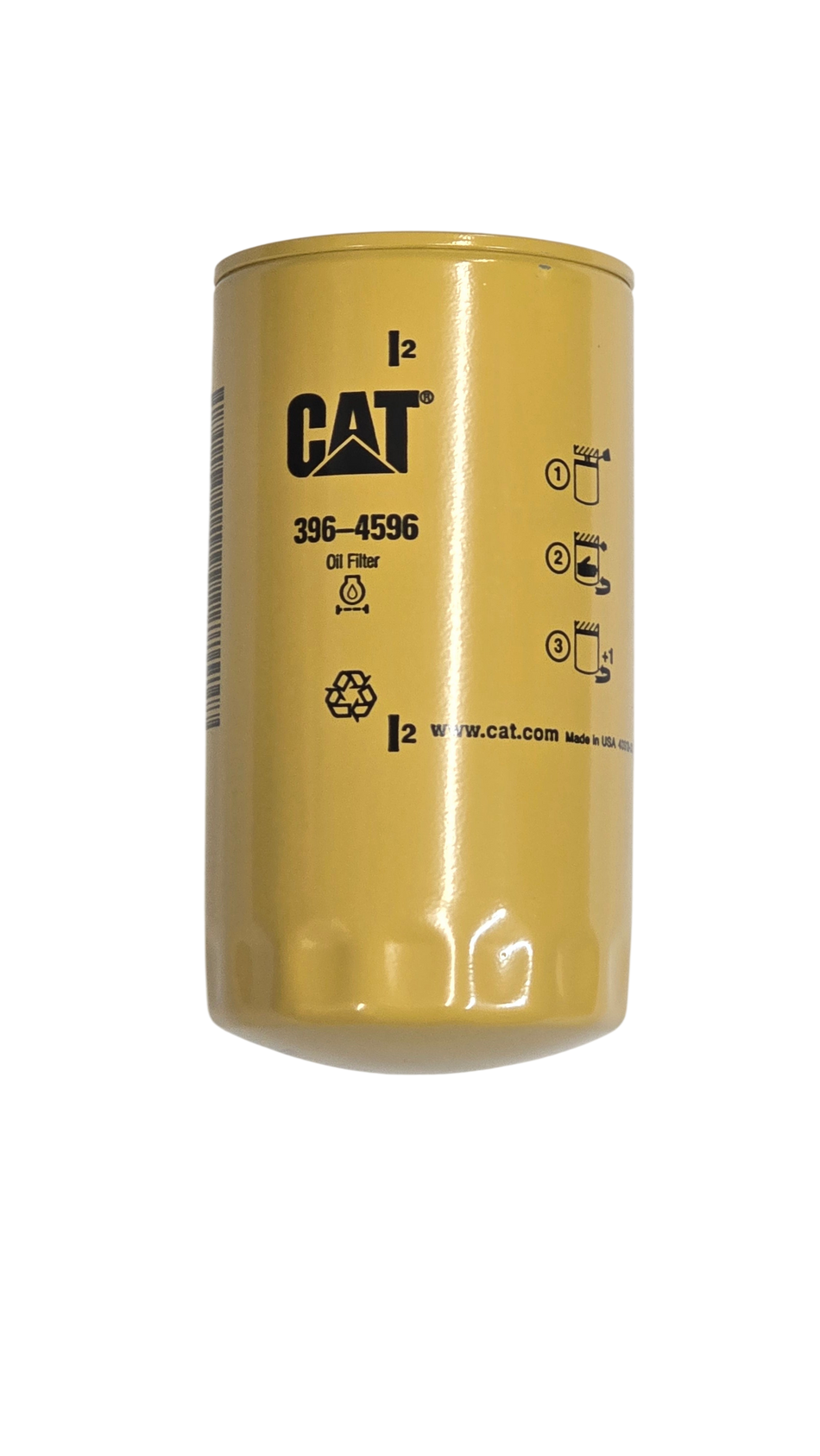 KB Diesel | 396-4596 CAT Oil Filter for 1989-2024 5.9L 6.7L Cummins