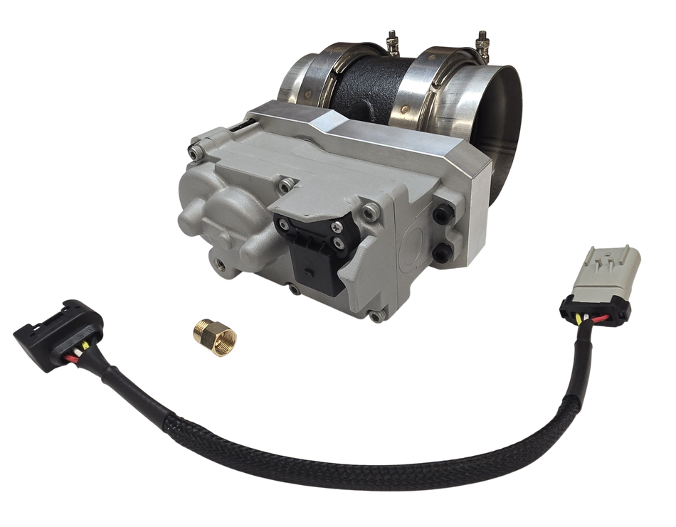 KB Diesel 4" VGT Actuator Controlled Exhaust Brake for 6.7l Cummins 2G Swaps