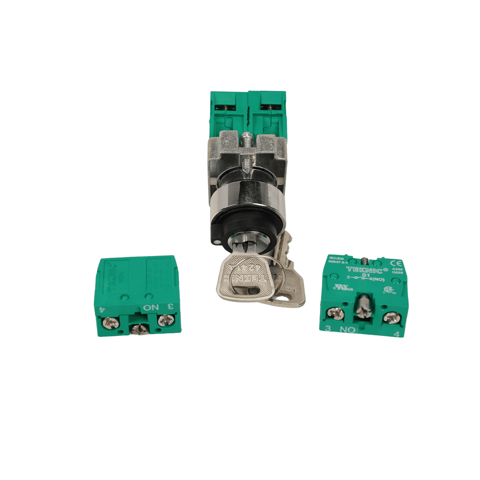 Haulotte Key Switch / Keycontacts 3 Pos 2901015410