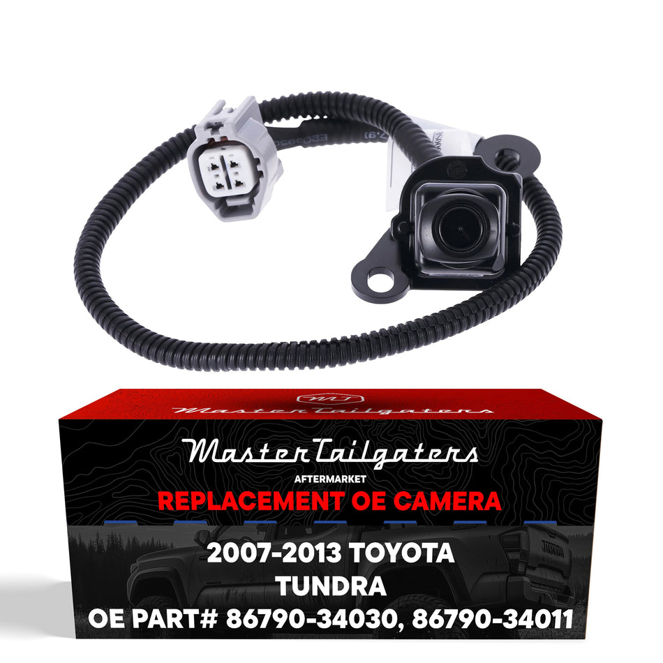 Aftermarket Toyota Tundra (2007-2013) OEM Replacement Backup Camera OE Part # 86790-34011, 86790-34030
