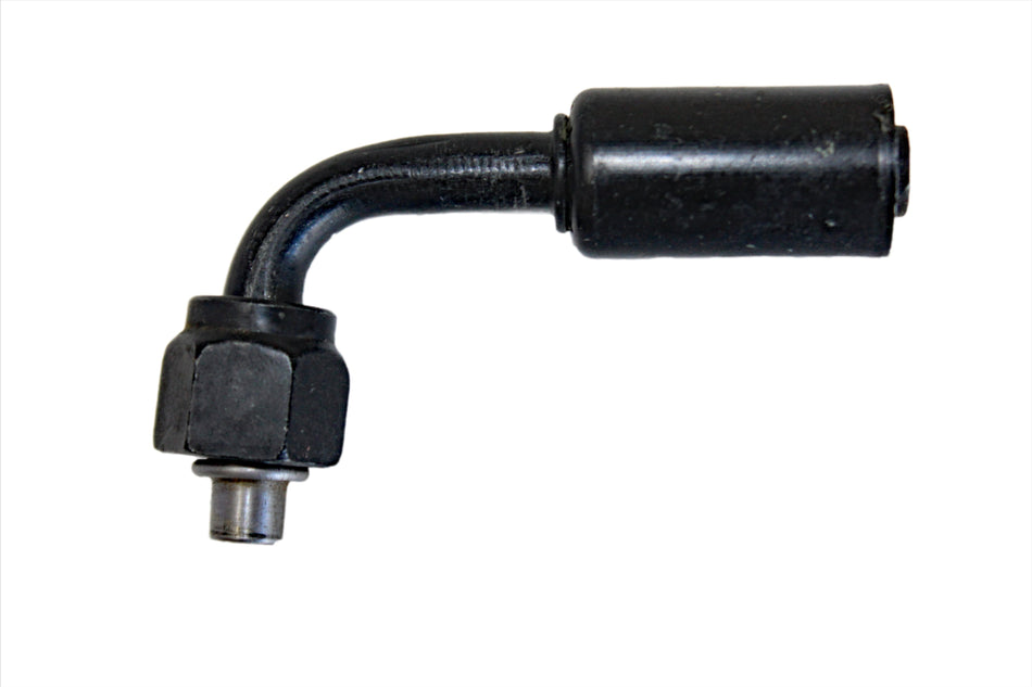 Reduced Beadlock AC Fitting Steel #6 Fem 90 Step to #8 Hose 35-R1325-STL