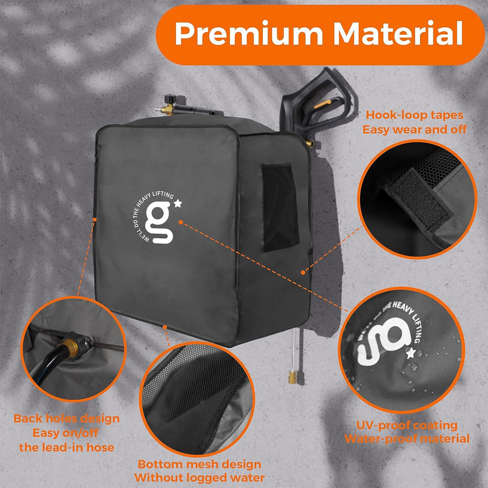 Giraffe Tools Grandfalls Retractable Pressure Washer Cover