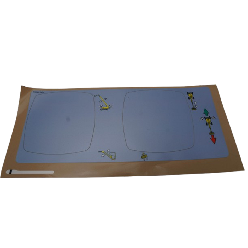 Haulotte Decal - Upper Control Panel 4000097500