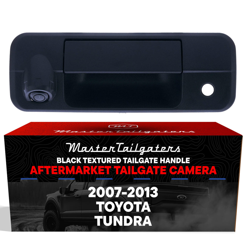 Aftermarket Toyota Tundra (2007-2013) Black Replacement Tailgate Handle with Backup Camera