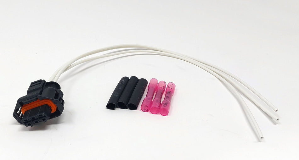 KB Diesel Fuel Rail Sensor Wiring Harness Repair Pigtail Connector for 6.6l 05-16 Duramax