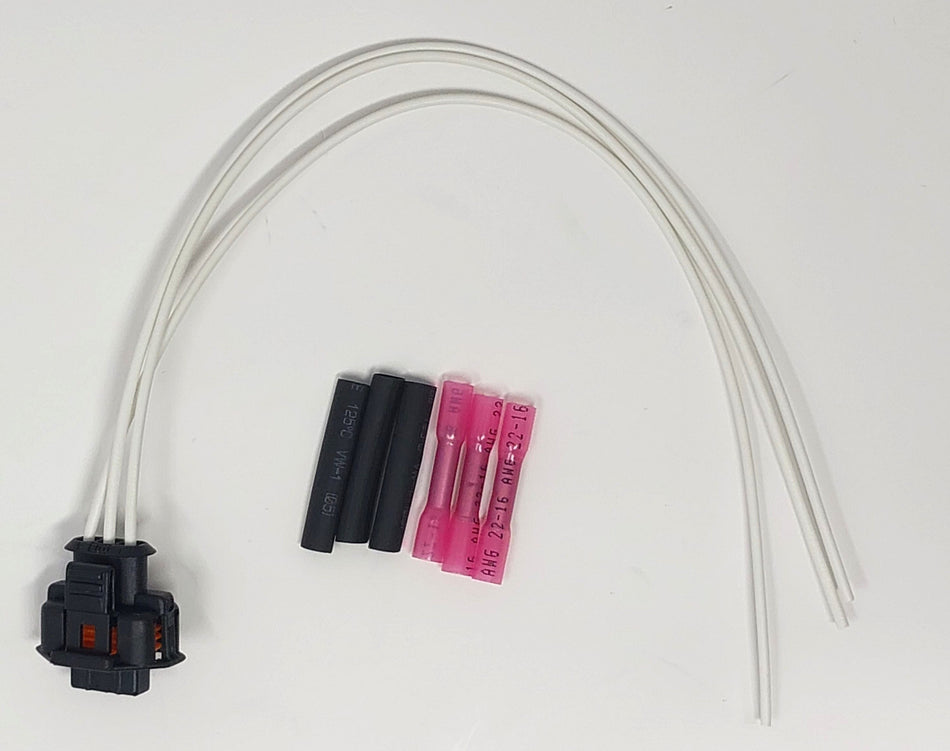 KB Diesel Fuel Rail Sensor Wiring Harness Repair Pigtail Connector for 6.6l 05-16 Duramax