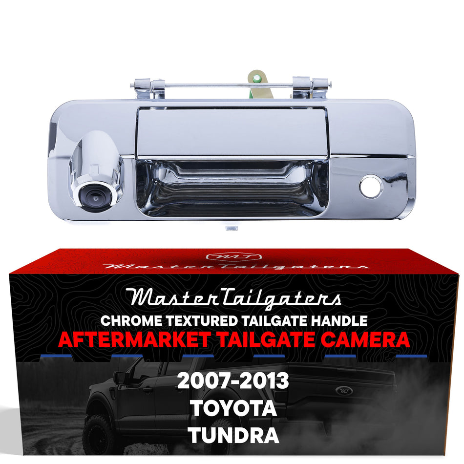 Aftermarket Toyota Tundra (2007-2013) Chrome Replacement Tailgate Handle with Backup Camera