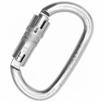 Kong OVALONE INOX TWIST LOCK ANSI Carabiner