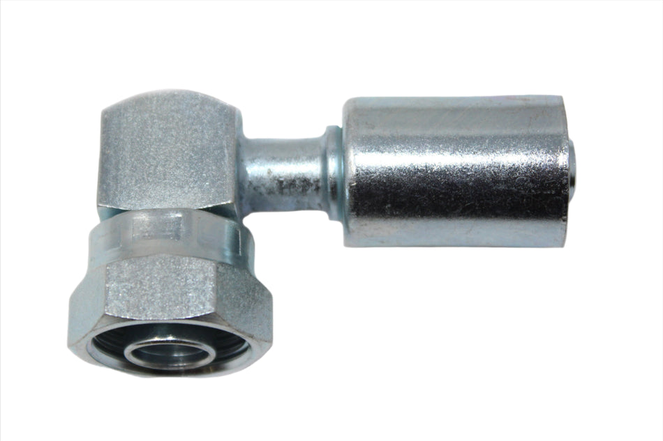Beadlock AC Fitting Steel 1 x 14 Female 90 #8 hose 5432A