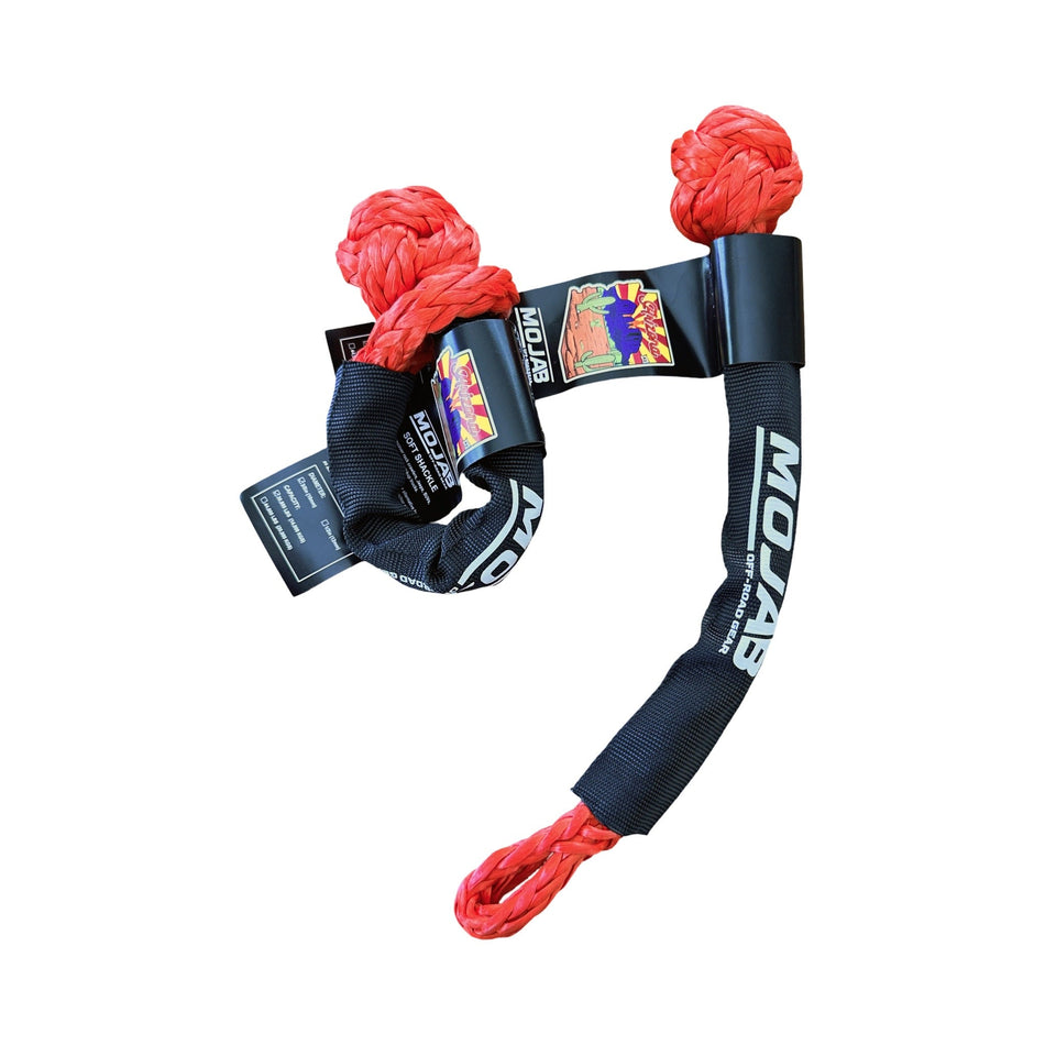 MOJAB Soft Shackle 3/8’’ x 14’’ with sleeve (Set of 2 Shackles)