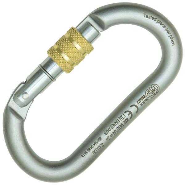 Kong OVAL STEEL CLASSIC SCREW SLEEVE Carabiner