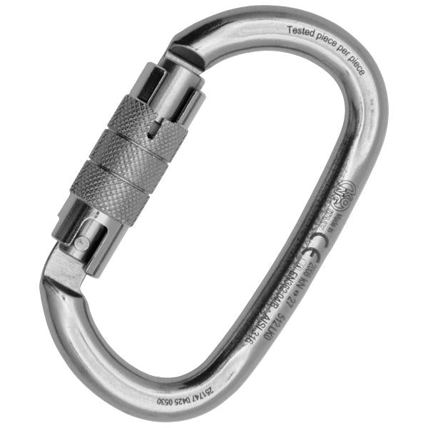 Kong OVALONE INOX TWIST LOCK Carabiner