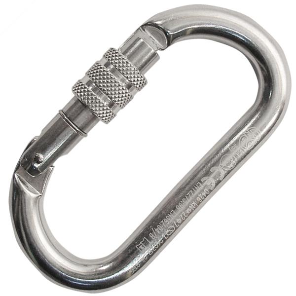 Kong OVAL ALU CLASSIC SCREW SLEEVE Carabiner