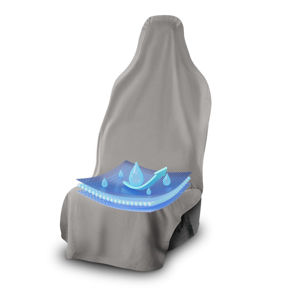 SeatShield | UltraSport - Waterproof Car Seat Protector - Gray