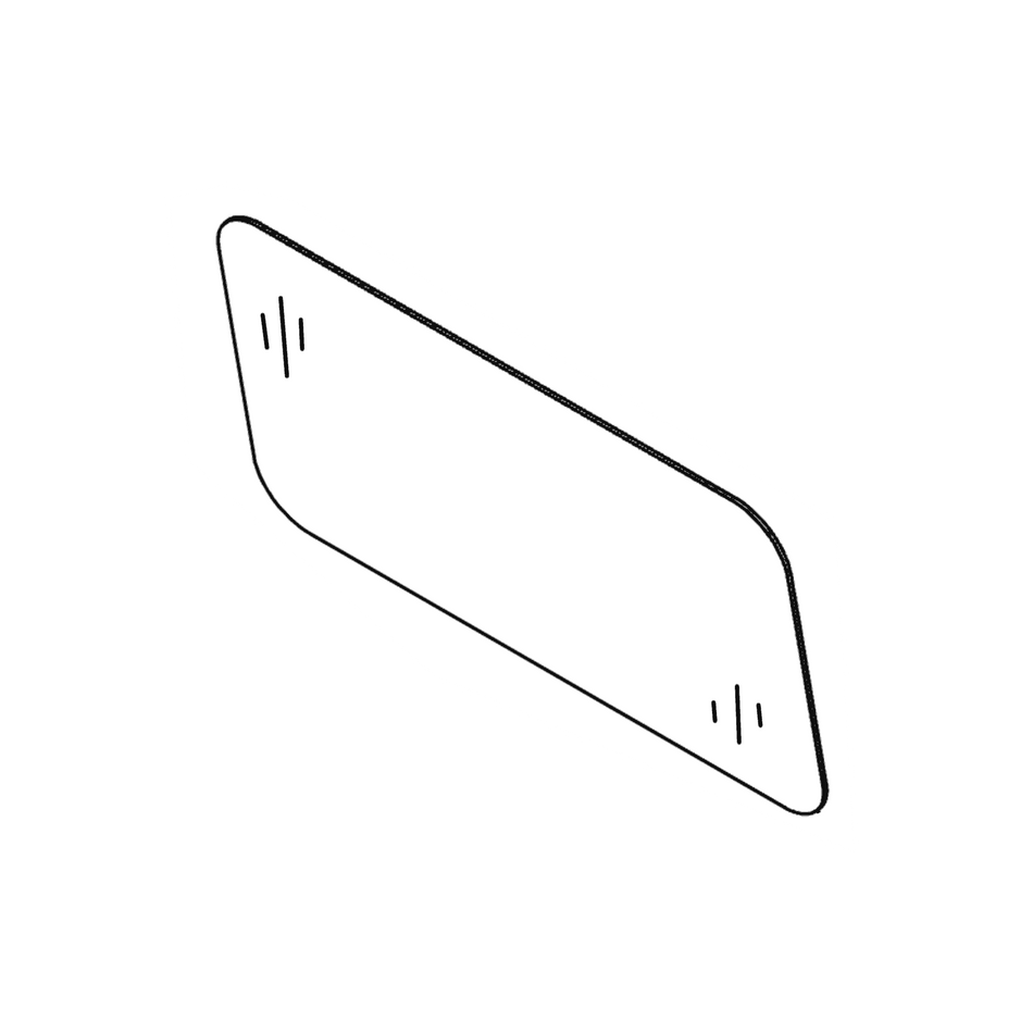 Takeuchi Rear Glass (Cab/Canopy) 0698600210