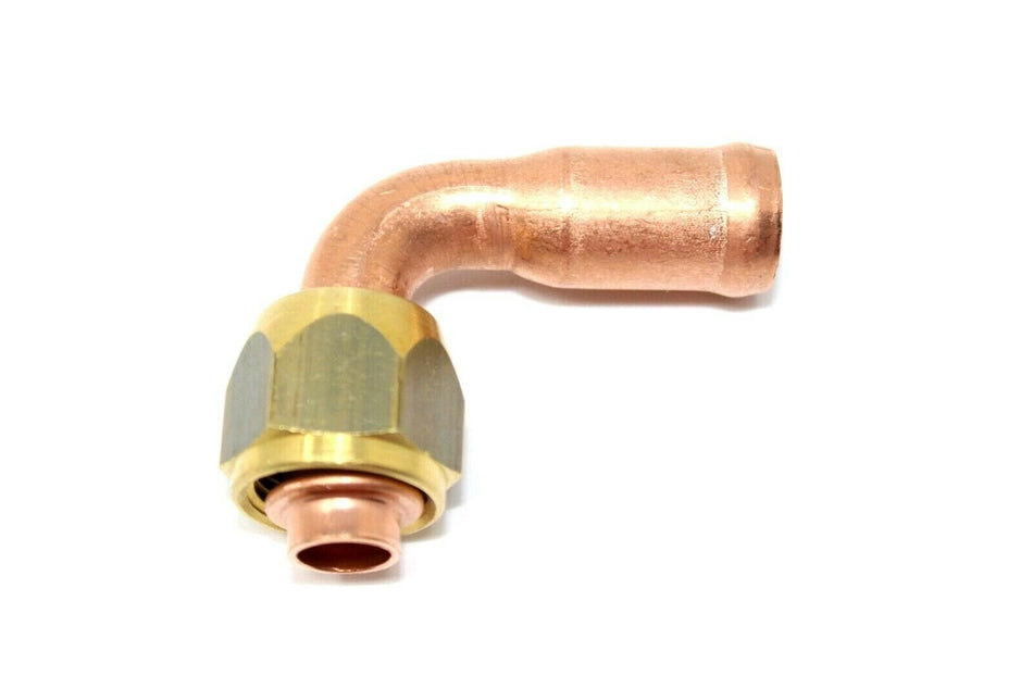 #8 Swivel Heater Hose Fitting 90 70R7650