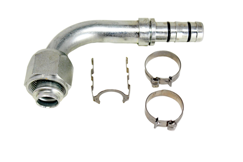 Automotive AC Hose Fitting EZ Clip #12 Female 90 70R8692