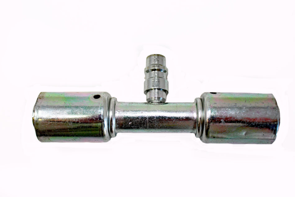 Reduced Beadlock AC Fitting Steel #10 Splicer low port 70R9071S