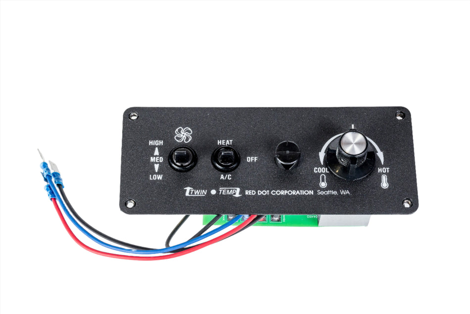 Red Dot Twin Temp Control Panel Assembly 71R5212