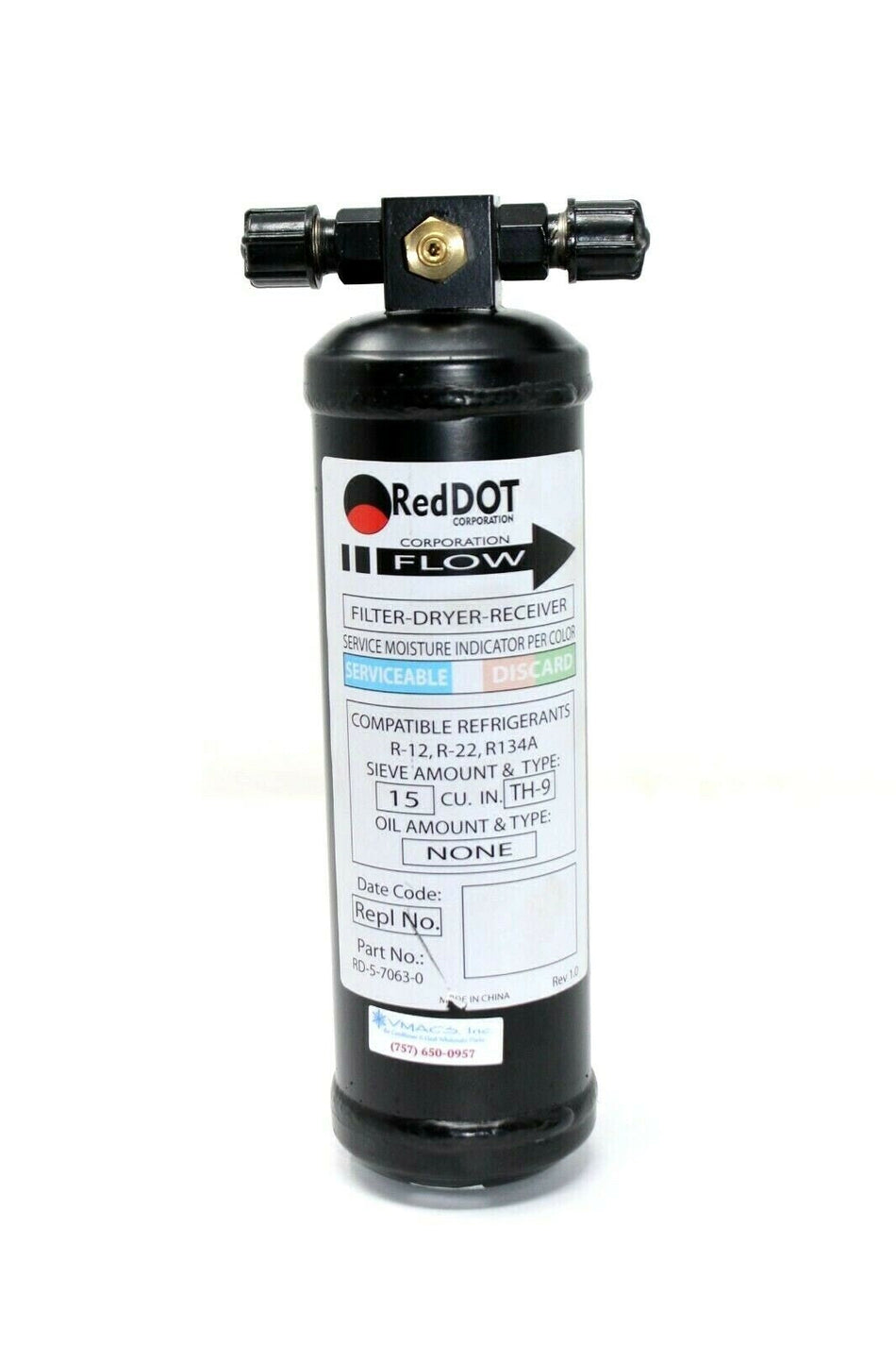 AC Receiver Drier for Red Dot Unit R-9730 74R1866