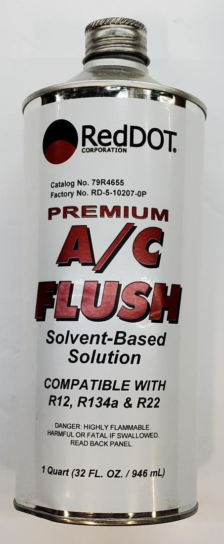 Red Dot A/C System Flush for R-12, R-22, R-134a Systems 79R4655