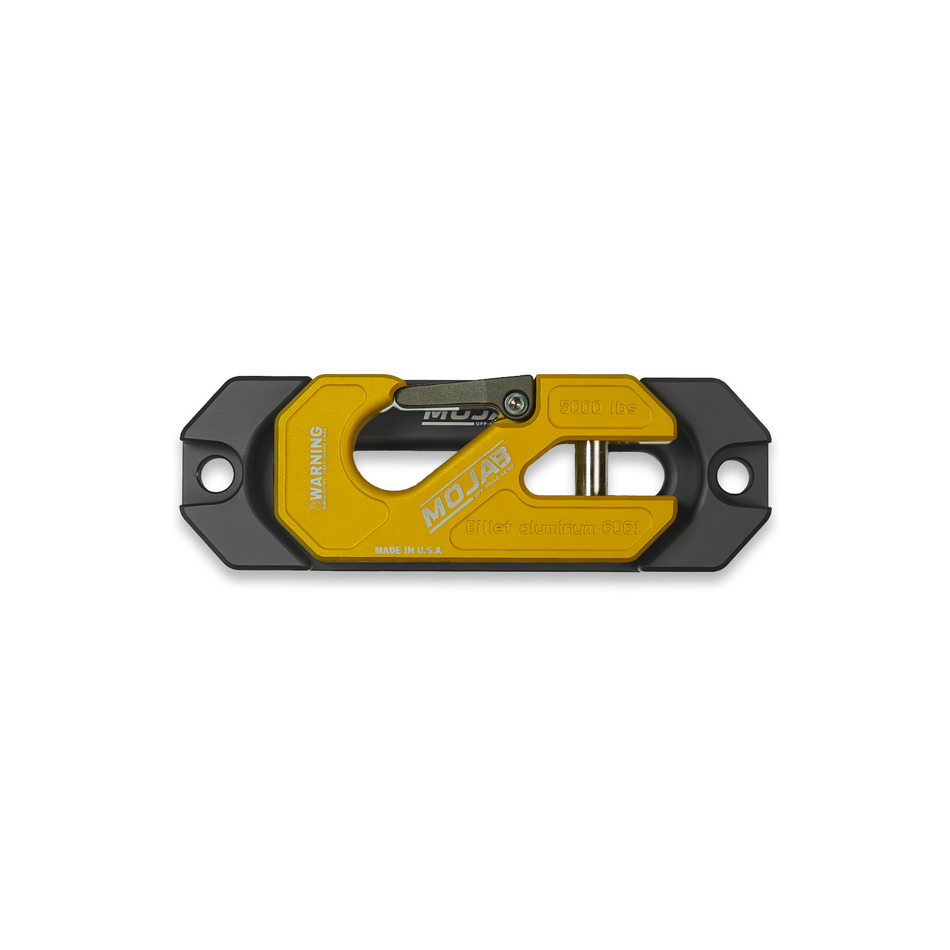 MOJAB Side By Side / UTV Aluminum Recessed Winch Shackle with Fairlead Kit