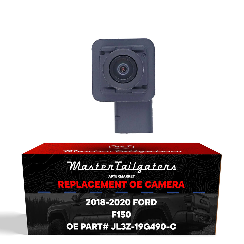 Aftermarket Ford F150 Regular Cab / Extended Cab / Crew Cab w/o Trailer Hook-Up Lamp (2018-2020) OEM Replacement Backup Camera OE Part # JL3Z-19G490-C