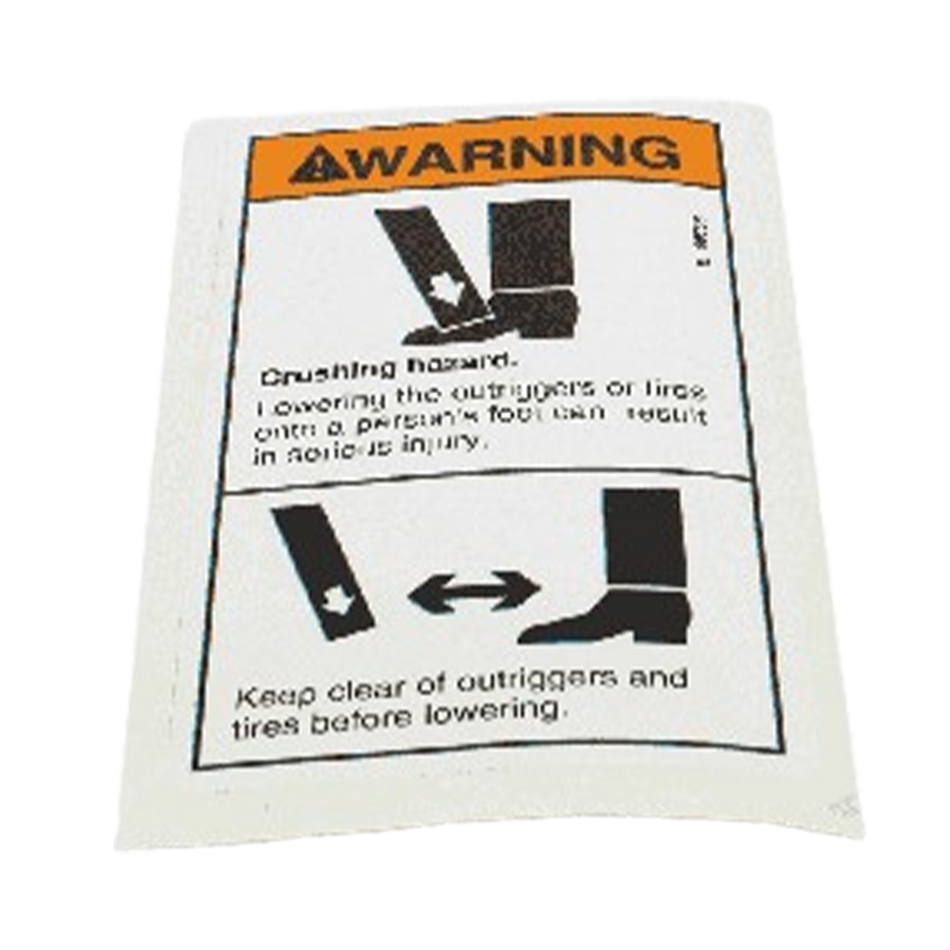 Genie Warning Decal 82506GT