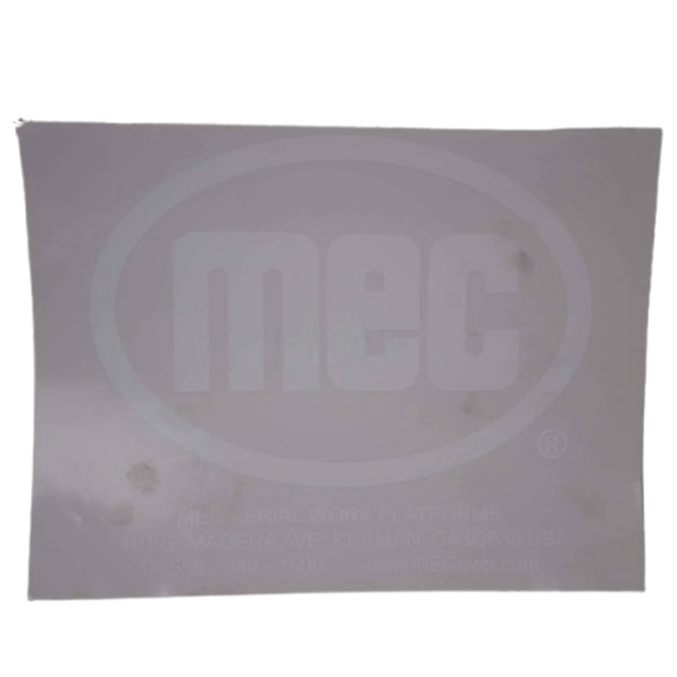 MEC Oval Decal 90719