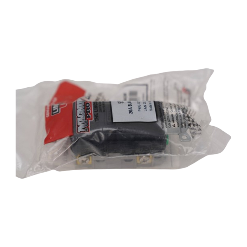 Lincoln Electric 20A Blank Face GFCI Single Pack 9SS26843-5