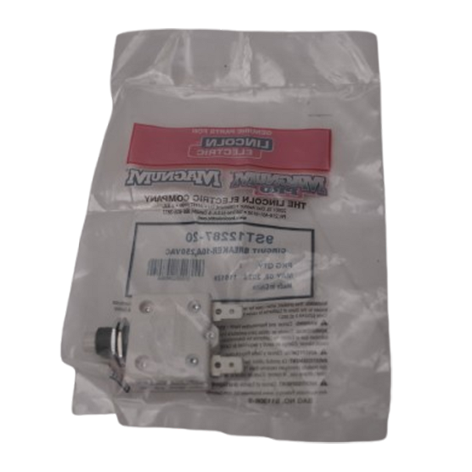 Lincoln Circuit Breaker - 10A, 250 VAC 9ST12287-20
